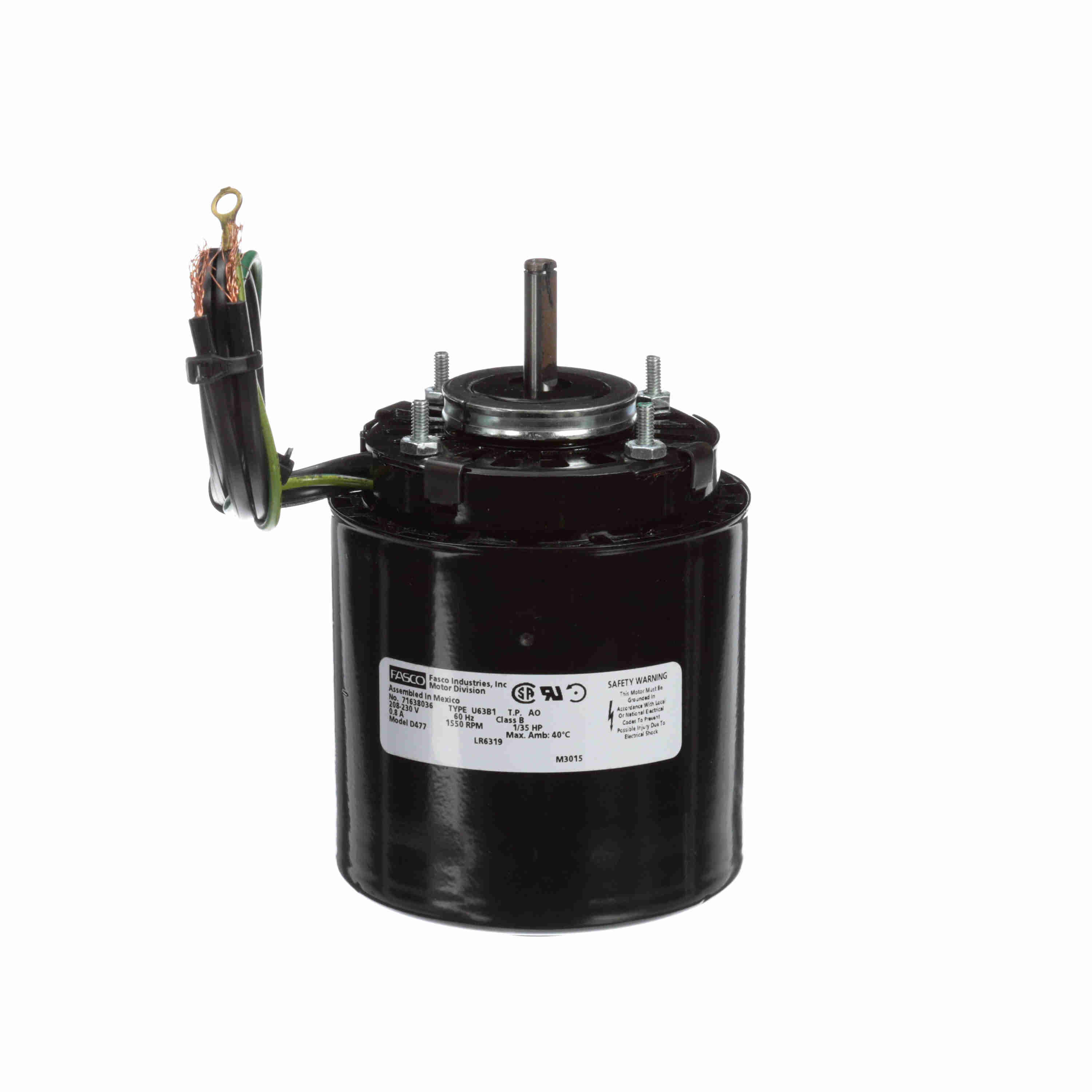  - Refrigeration Fan Motors